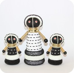 Black & White Fertility Dolls