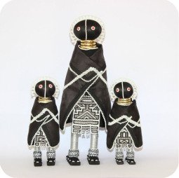 Black & White Initiation Dolls 