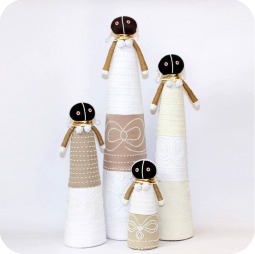 Cream Ceremonial Dolls